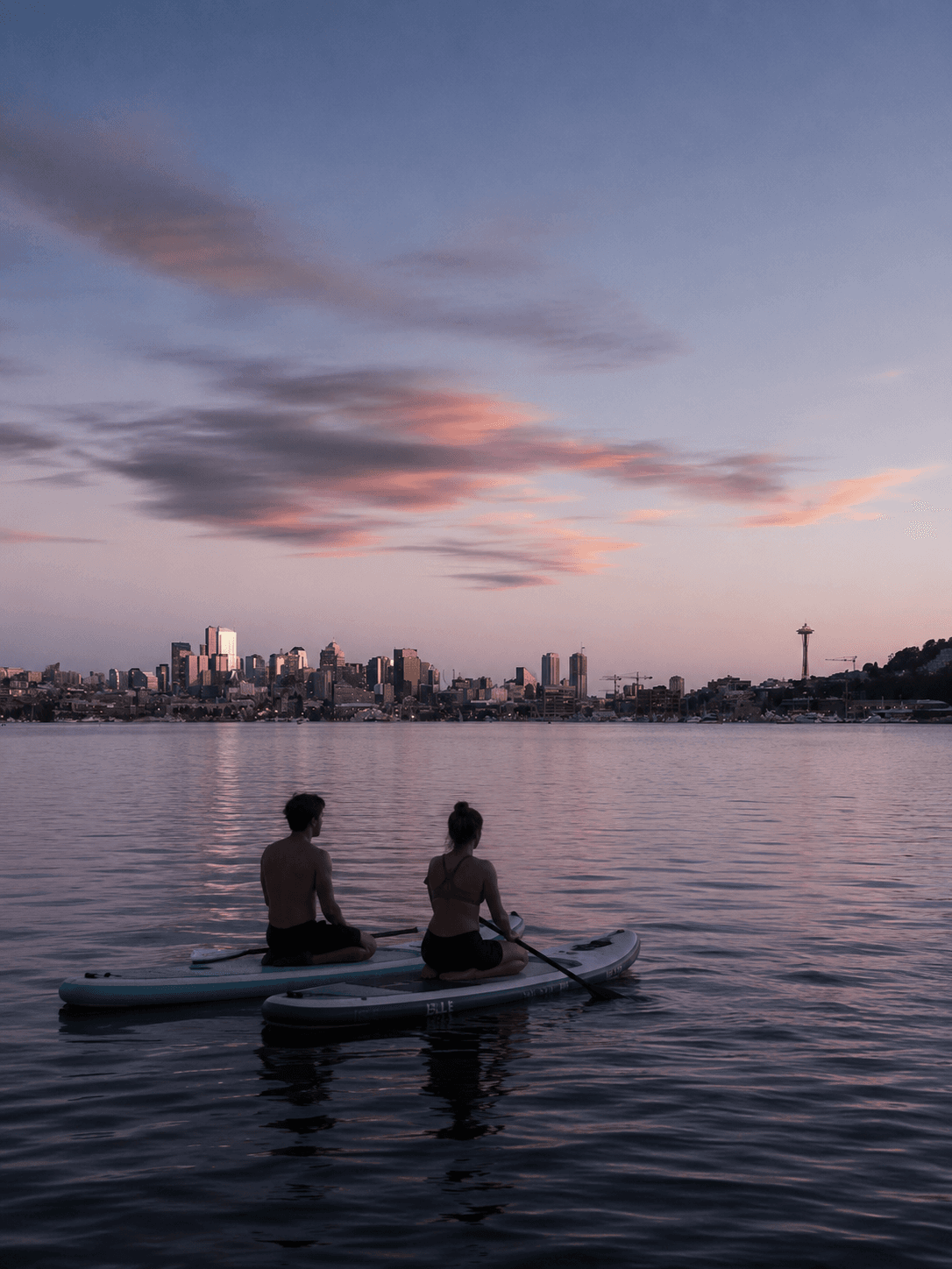 Sunset over Lake Union